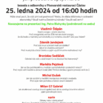 Změna systému – beseda v Čáslavi 25. ledna 2024